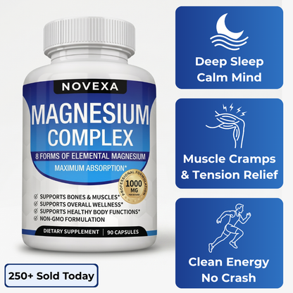 Novexa Health™ 8 in 1 Magnesium Complex