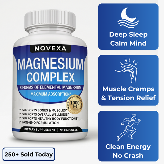 Novexa Health™ 8 in 1 Magnesium Complex