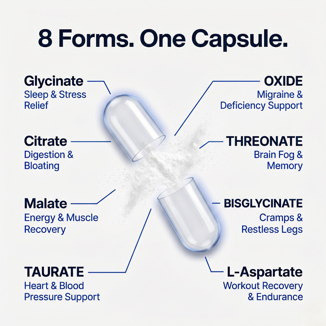 Novexa Health™ 8 in 1 Magnesium Complex