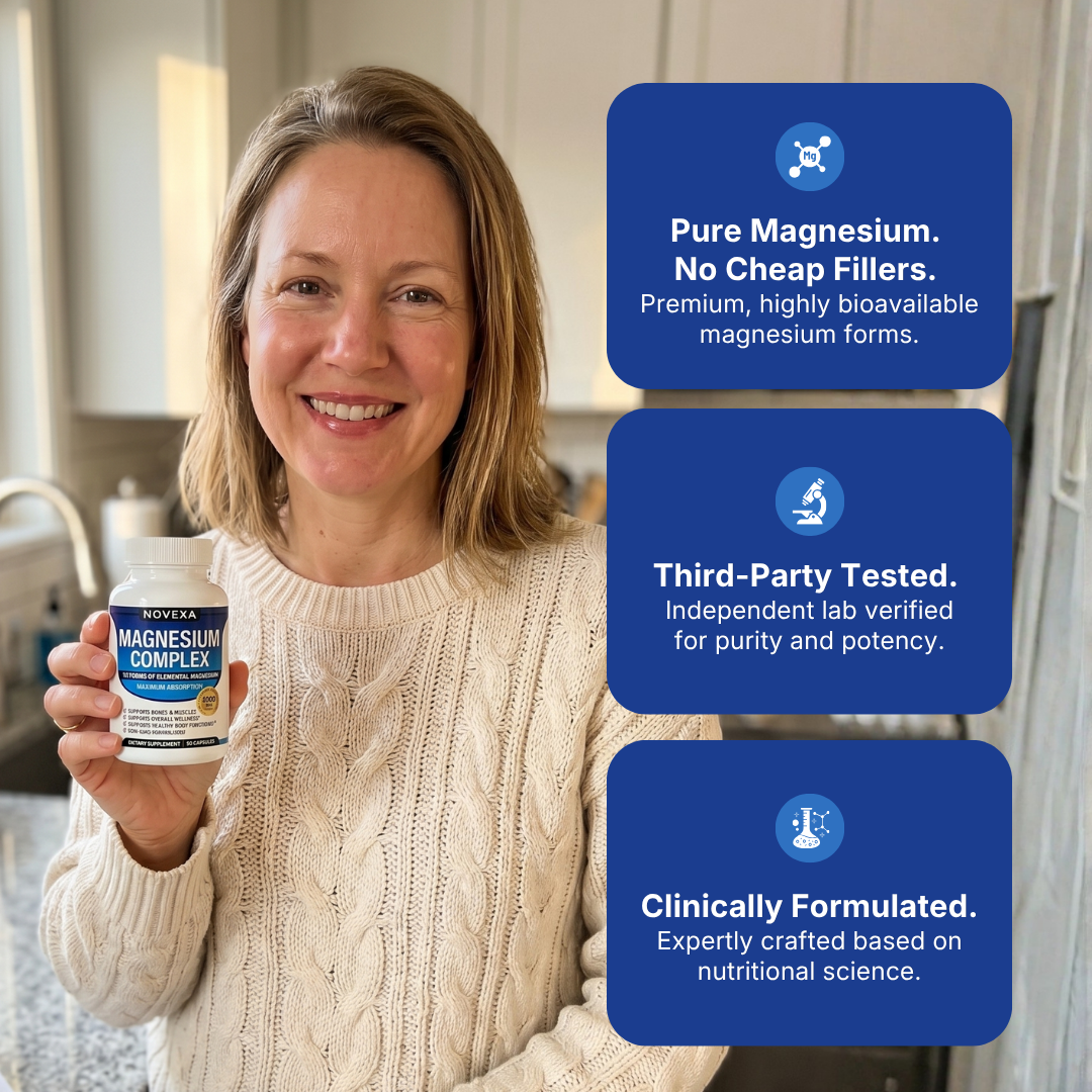 Novexa Health™ 8 in 1 Magnesium Complex