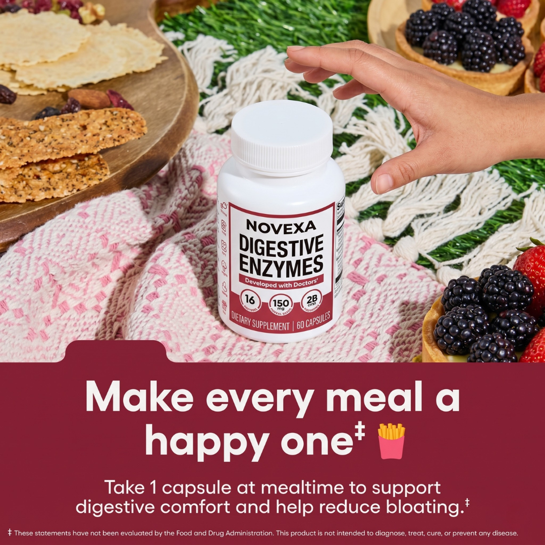 Novexa Health™ Digestive Enyzme