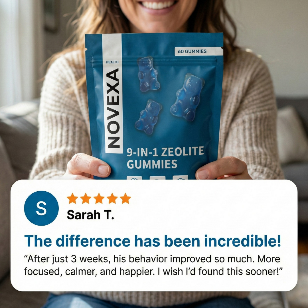 Novexa 9-in-1 Zeolite Gummies