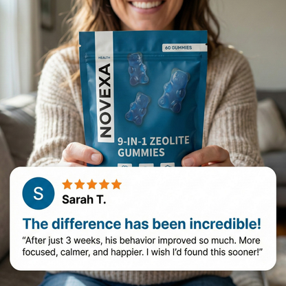 Novexa 9-in-1 Zeolite Gummies