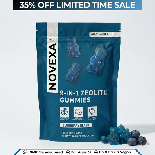 Novexa 9-in-1 Zeolite Gummies